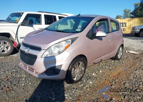 2013 Chevrolet Spark Ls Auto из США, поврежденный, VIN KL8CB6S97DC592516